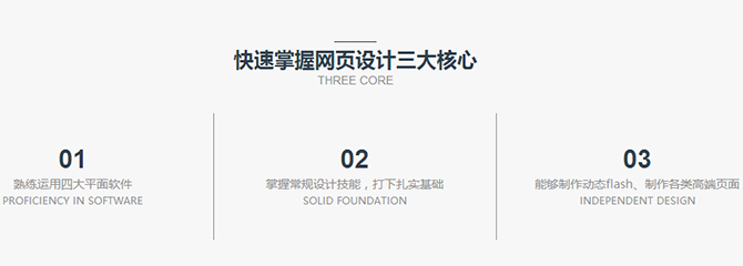 廈門網頁制作精品課程